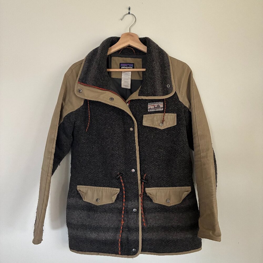 RARE Patagonia Reclaimed Wool Jacket Women's Size S